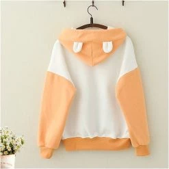 Juwas.com Online Store Kawaii Little Hamster Print Hoodie NEW ARRIVAL