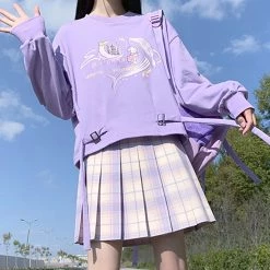 Juwas Dreamy Whale Girl Long Sleeve Sweater NEW ARRIVAL