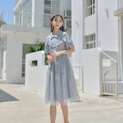 Juwas Japanese Vintage Pearl Dress NEW ARRIVAL