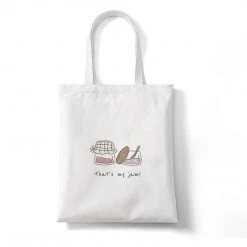 Juwas Japanese Spice Jars Canvas Tote Bag