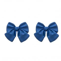 Juwas Love Heart Flowers Bowknot 925 Sterling Silver Stud Earring Ear Clips