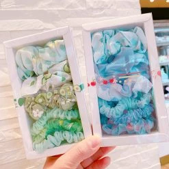 Juwas Sweet Hair Scrunchies Collect Box (6pcs)