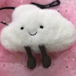 Juwas NEW ARRIVAL White Cloud Crossbody Bag