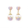 Juwas NEW ARRIVAL Sweet Gumball Machine Pastel Dangle Earrings
