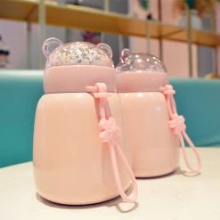 Juwas.com Online Store Pink Kawaii Pig Vacuum Cup NEW ARRIVAL