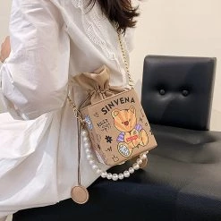 Juwas Bear Theme Crossbody Bag NEW ARRIVAL