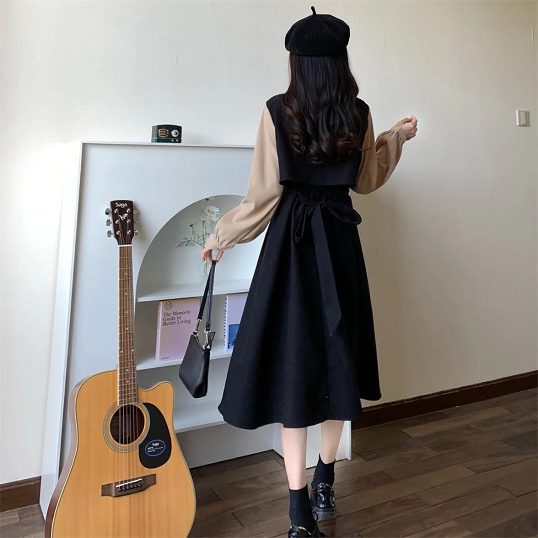 Juwas Classic Undershirt V-Neck Midi Dress NEW ARRIVAL 9 Juwas Classic Undershirt V-Neck Midi Dress NEW ARRIVAL