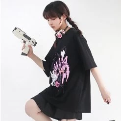 Juwas Funny Rabbit Graphics Print Cotton T-shirt NEW ARRIVAL