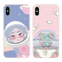 Juwas.com Online Store Pastel Space Girl IPhone Case 11 Juwas.com Online Store Pastel Space Girl IPhone Case