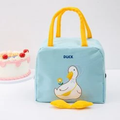 Juwas Yellow Mrs Duck Mini Lunch Bag NEW ARRIVAL