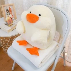 Juwas NEW ARRIVAL Cute Duck Hand Warmer Blanket Pillow