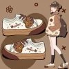 Juwas Cute Bunny Milk Tea Canvas Sneaker