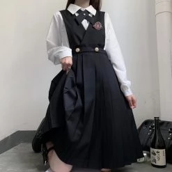 Juwas JK Uniform High Waist Dress
