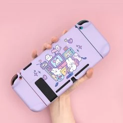 Juwas Cute Cartoon Bunny Case For Nintendo Switch ACCESSORIES