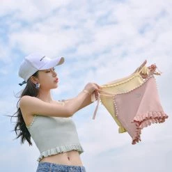 Juwas Cropped Tank Top For Girls NEW ARRIVAL