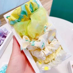Juwas Sweet Hair Scrunchies Collect Box (6pcs)