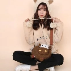 -Juwas NEW ARRIVAL Plush Cow Soft Crossbody Bag