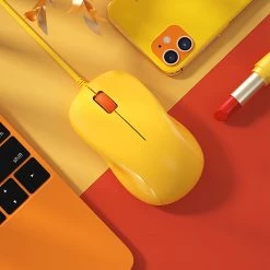 Juwas NEW ARRIVAL Cute Pastel Color Wired Mouse