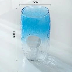 Juwas Klein Blue Glass Cup