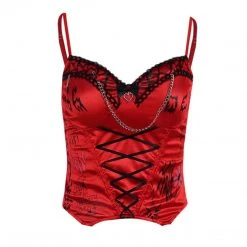 Juwas Gloomy Red Lac Doodle Intimates NEW ARRIVAL