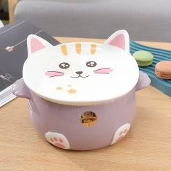 Juwas Japanese Cats Noodle Bowl NEW ARRIVAL