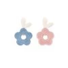 Juwas NEW ARRIVAL Pastel Flower Silver Earrings