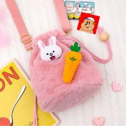 Juwas.com Online Store NEW ARRIVAL Kawaii Plush Crossbody Bags