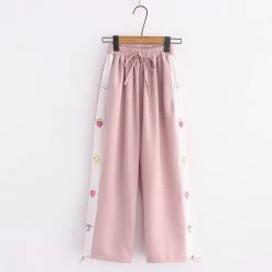 Juwas Chiffon High Waist Pants CLOTHING
