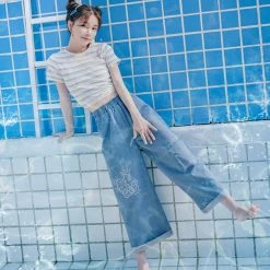 Juwas Back To 90s Denim Mom’s Jean