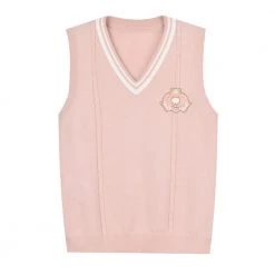 Juwas Kawaii School Uniform Knitted Vest NEW ARRIVAL 17 Juwas Kawaii School Uniform Knitted Vest NEW ARRIVAL