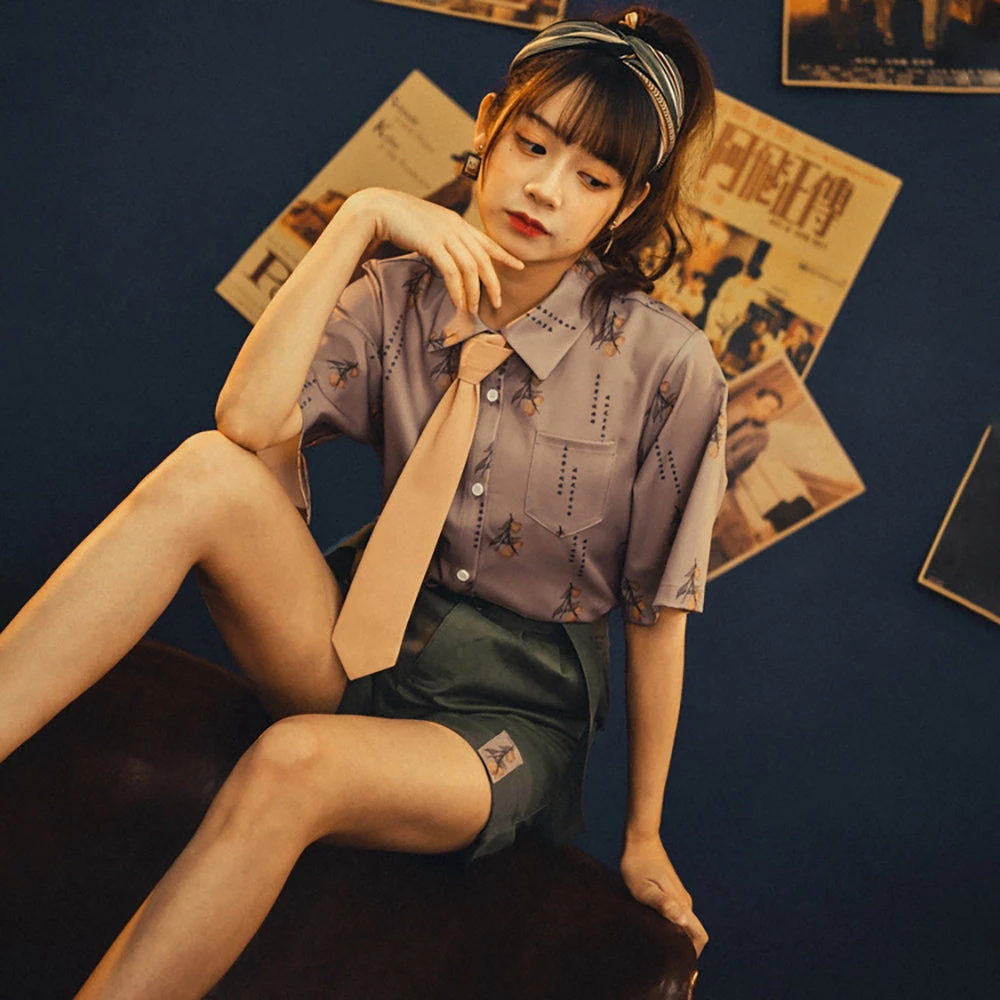 Juwas Kawaii Vintage Polo And Suspender Short NEW ARRIVAL 4 Juwas Kawaii Vintage Polo And Suspender Short NEW ARRIVAL