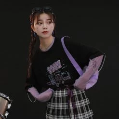 Juwas Kawaii Game Over Graphic T-Shirt