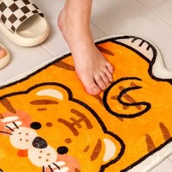 Juwas Cute Tiger Cow Mat