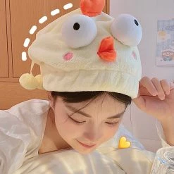 Juwas Cute Chicken Hair Drying Towels Cap NEW ARRIVAL