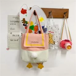 Juwas Duck Feet Shoulder Tote Bag NEW ARRIVAL