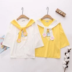 Juwas NEW ARRIVAL Japanese Shocked Corgi Graphic T-shirt