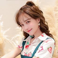 Juwas Red Koi Silver Earrings NEW ARRIVAL