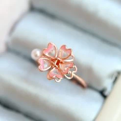 Juwas Cute Sakura Ring NEW ARRIVAL