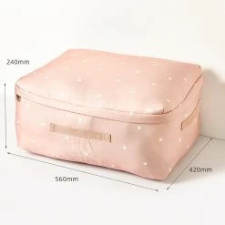 Juwas Chic Travel Bag Organizer- Pink And White NEW ARRIVAL