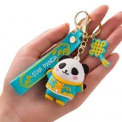 Juwas Star Panda Keychain