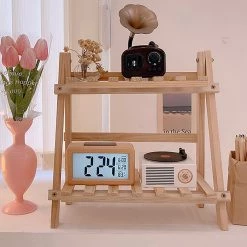 Juwas Wooden Desk Clock NEW ARRIVAL