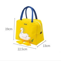 Juwas Yellow Mrs Duck Mini Lunch Bag NEW ARRIVAL