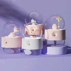 Juwas Cute Animal Humidifier And Night Light