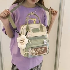 Juwas NEW ARRIVAL Cute Japanese Style Backpack Crossbody Bag