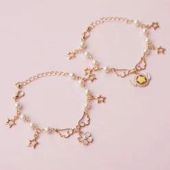 -Juwas Sweet Star And Sakura Wings Bracelet