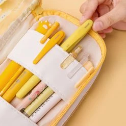 Juwas Rabbit Print Large Capacity Pencil Case NEW ARRIVAL