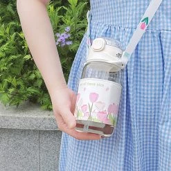 Juwas Tulip Glass Water Bottle NEW ARRIVAL
