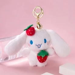 Juwas Cute Cartoon Rabbit Plush Keychain
