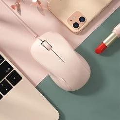 Juwas NEW ARRIVAL Cute Pastel Color Wired Mouse
