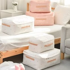 Juwas Chic Travel Bag Organizer- Pink And White NEW ARRIVAL